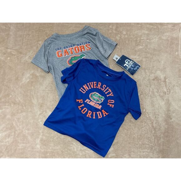 NCAA Florida Gators Football Kids 2pc Short Sleeve TShirt - 3T - Picture 1 of 4